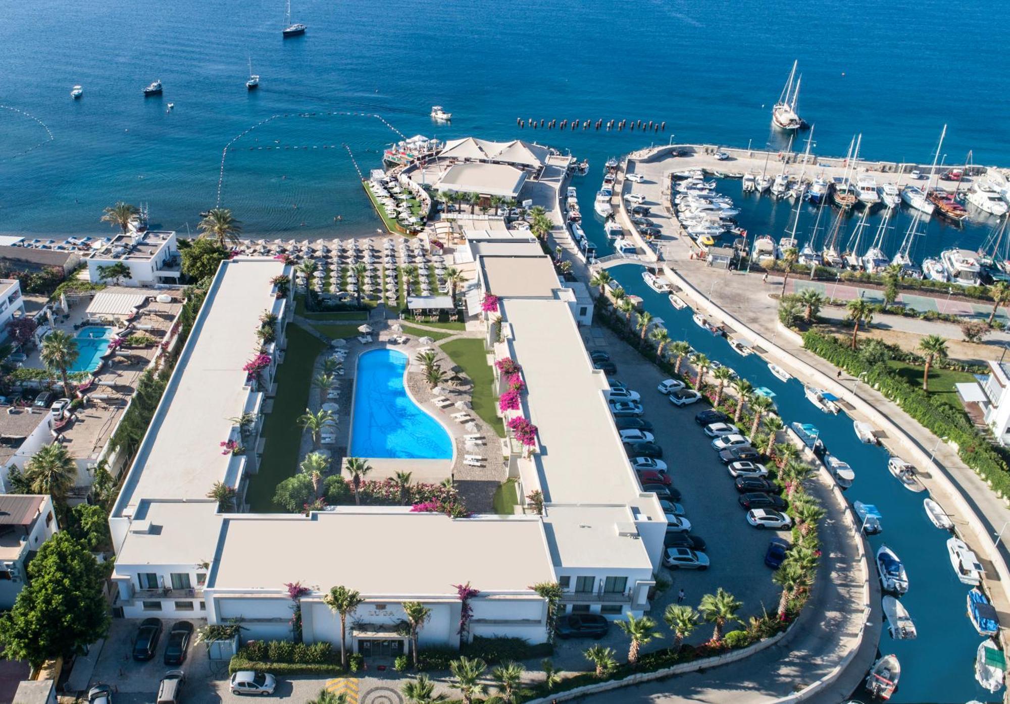 Lugga Boutique Hotel & Beach Ortakent Eksteriør billede