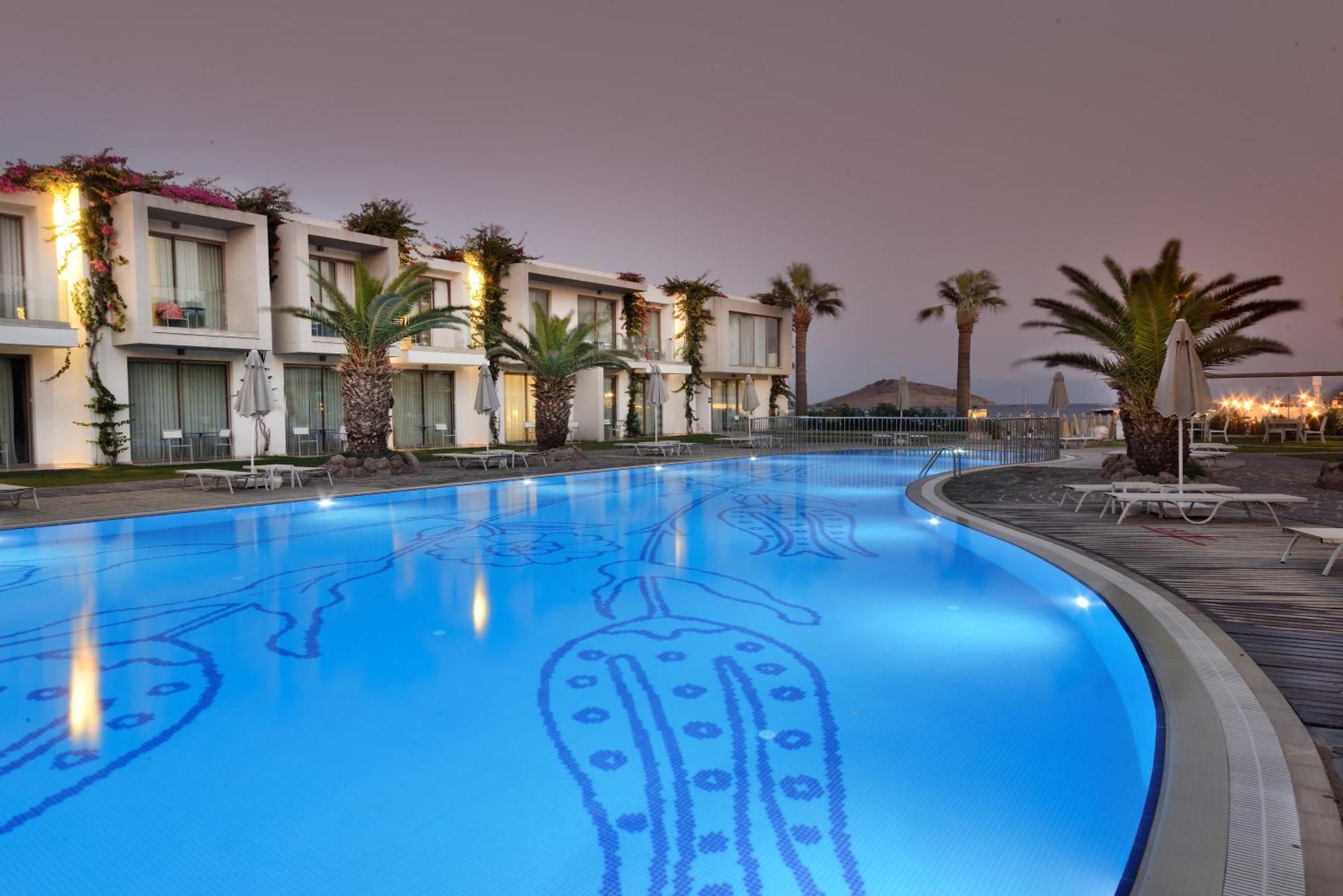 Lugga Boutique Hotel & Beach Ortakent Eksteriør billede