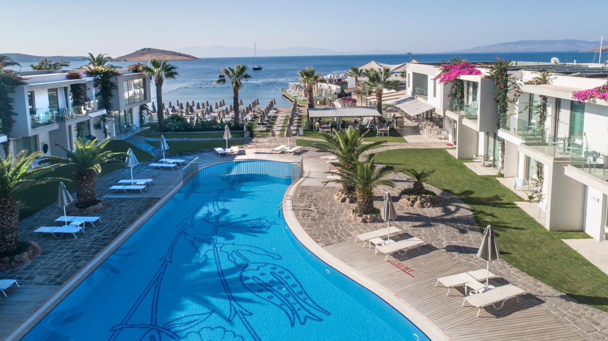 Lugga Boutique Hotel & Beach Ortakent Eksteriør billede